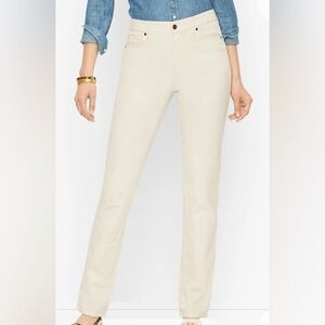 New Talbots STRETCH CORDUROY STRAIGHT LEG PANTS